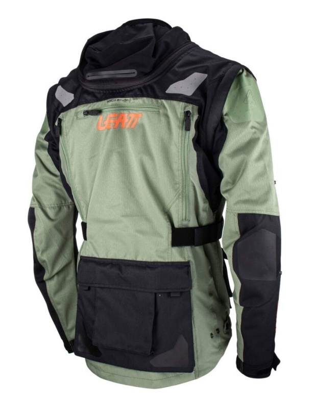 Куртка мото LEATT #1 black (текстиль) (M)
