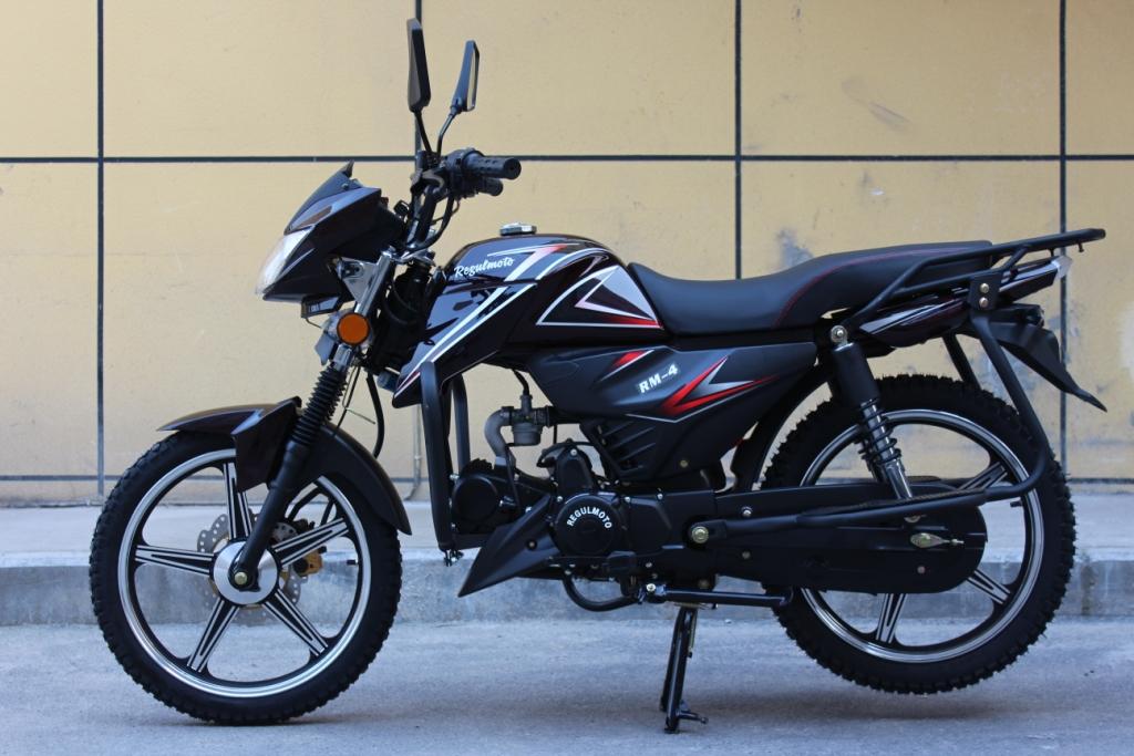 Мопед Regulmoto Alpha (RM-4) Матовый черный