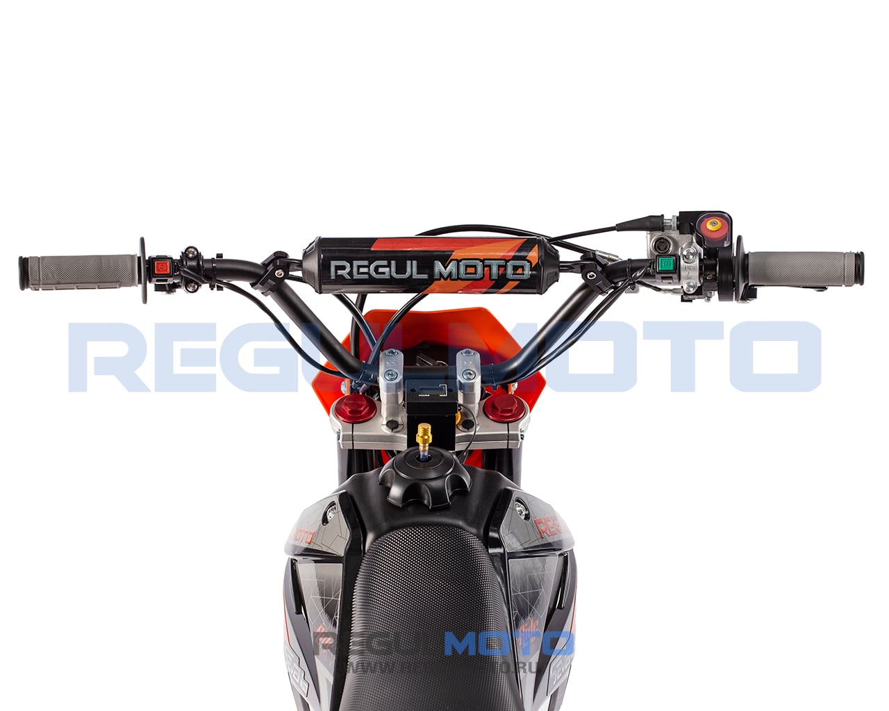 Питбайк Regulmoto SEVEN PRO 17/14 Черный-оранжевый