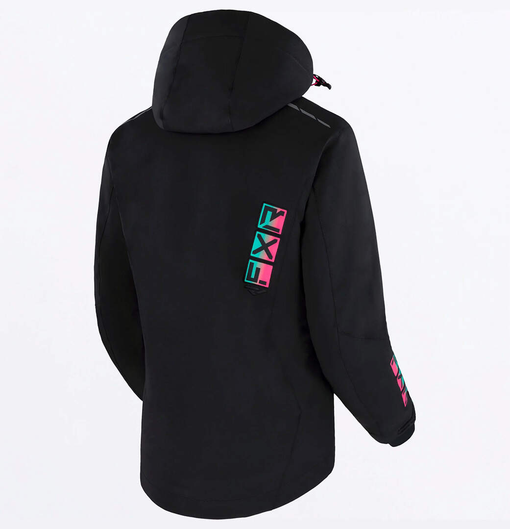 Куртка для снегохода (женская) FXR EVO FX #4 black (текстиль) (XL)