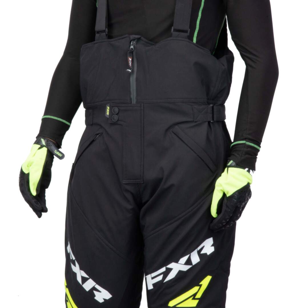 Штаны для снегохода FXR ADRENALINE #1 black (текстиль) (S)